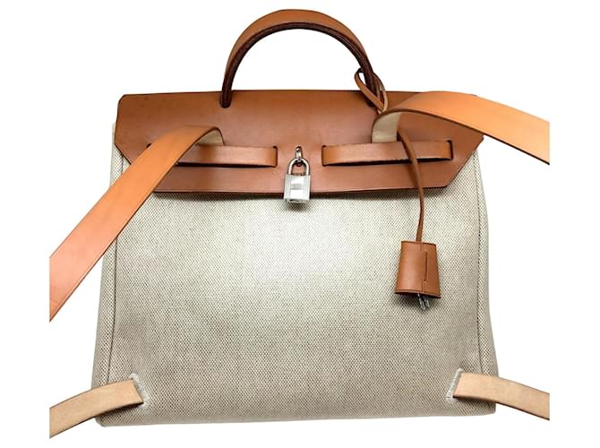 Hermès Hermes Herbag Beige - Ansicht 2