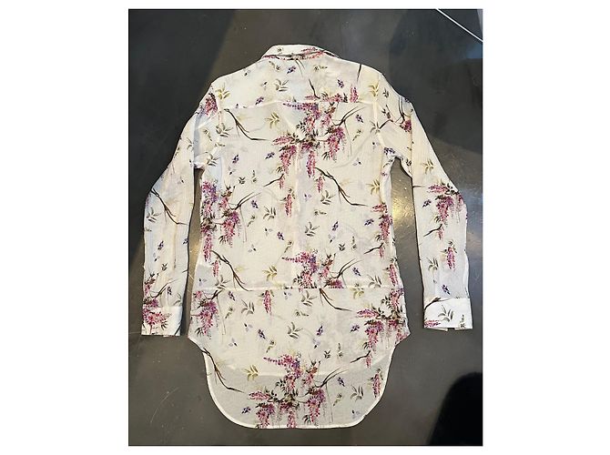 Camisa de seda Ermanno Scervino Blanco - vista 3
