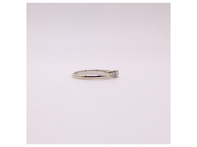 Mauboussin-Ring „Du bist das Salz meines Lebens“ Diamanten auf Weißgold 750%O Silber Hardware - Ansicht 4