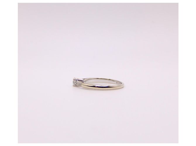 Mauboussin-Ring „Du bist das Salz meines Lebens“ Diamanten auf Weißgold 750%O Silber Hardware - Ansicht 6