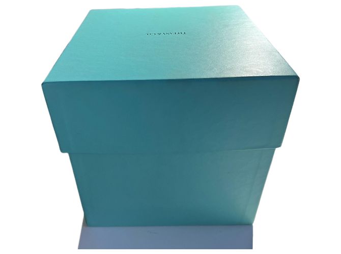 Tiffany & Co Rare Neuf 3 pièce Kids Set de vaisselle Carrousel Turquoise - vue 6