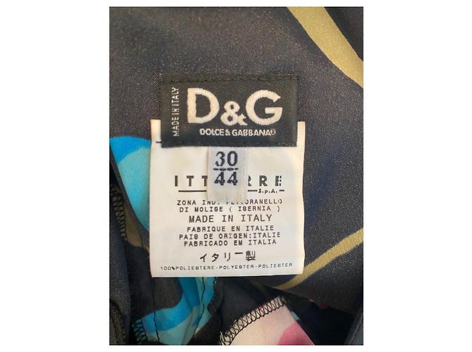 Blumenkleid von Dolce & Gabbana Schwarz - Ansicht 2
