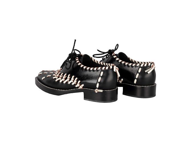 Scarpe Oxford intrecciate Manga di Louis Vuitton Nero - vista 3