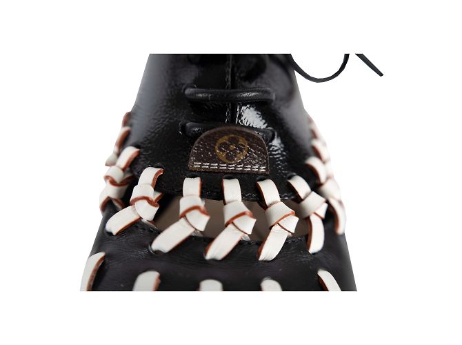 Scarpe Oxford intrecciate Manga di Louis Vuitton Nero - vista 6