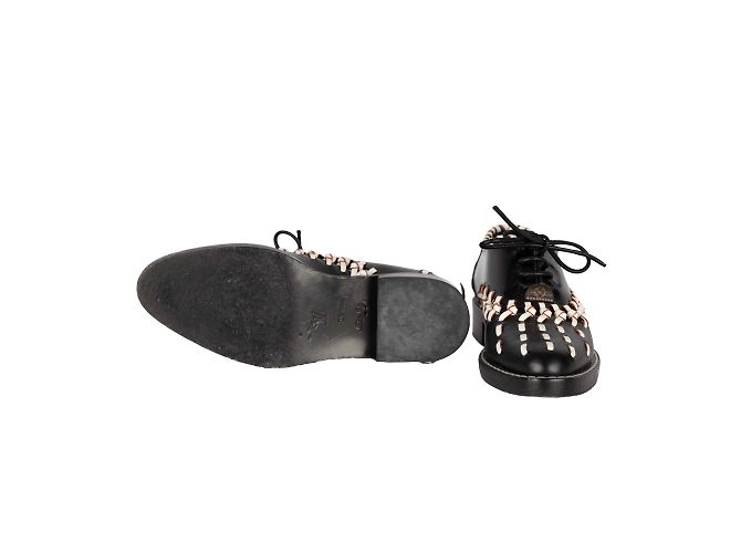 Scarpe Oxford intrecciate Manga di Louis Vuitton Nero - vista 8