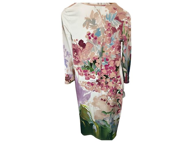 Just Cavalli Blumenkleid Pink Beige - Ansicht 2