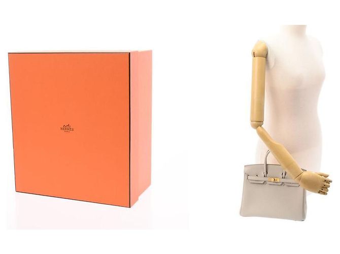 Acapulco Hermès HERMES BIRKIN 25 Beige - Ansicht 7