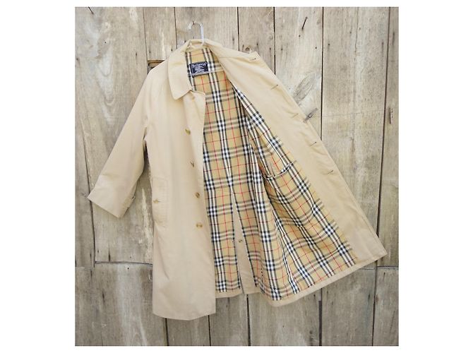impermeabile Burberry vintage taglia M Beige - vista 3
