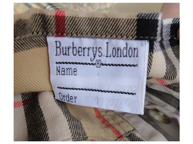 impermeable Burberry tamaño 38 Beige - vista 2