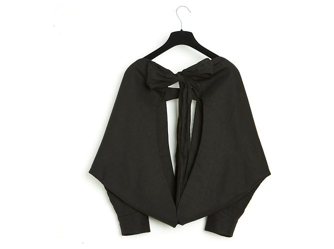 Yves Saint Laurent PILATI SCHWARZE SCHMETTERLINGSJACKE - Ansicht 4