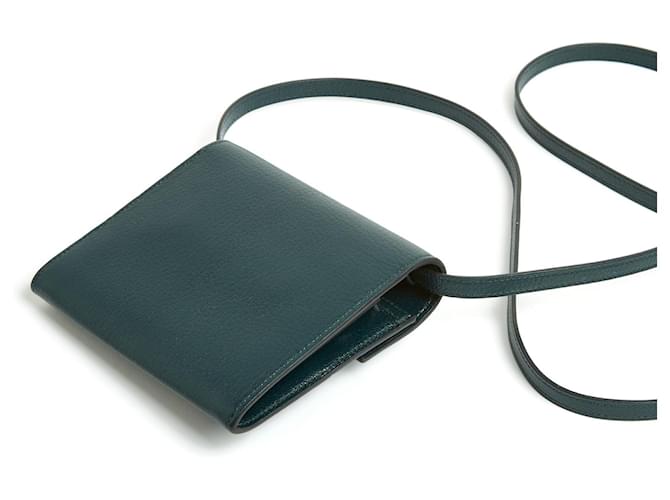 Hermès POCHETTE CINHETICA VERDE SCURO - vista 6