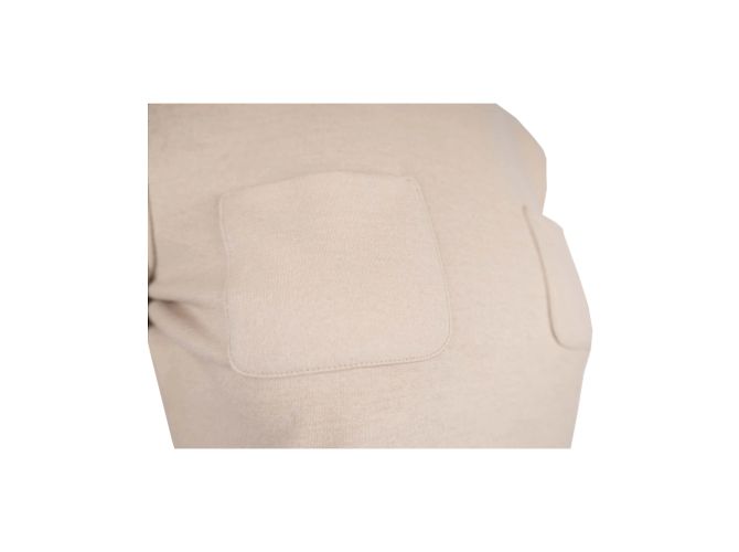 Jil Sander Beige Langarm-Taschenkleid - Ansicht 4