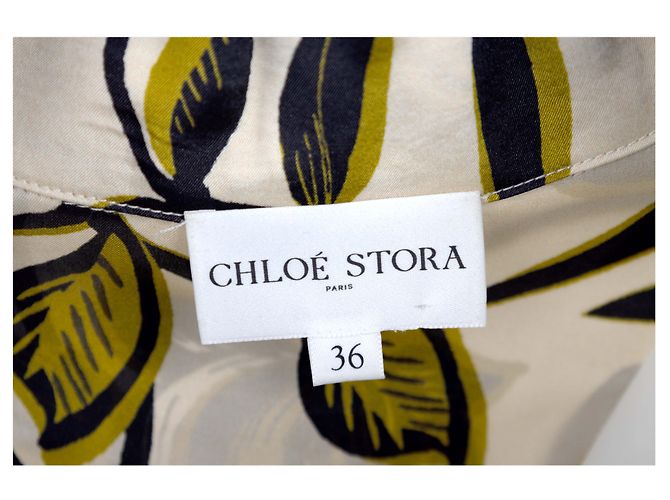 Chloé Stora chemise à imprimé fleuri Multicolore - vue 3