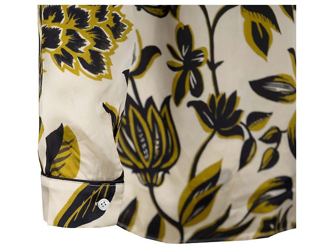 Chloé Stora chemise à imprimé fleuri Multicolore - vue 5