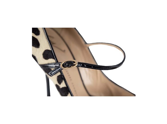 Pumps in ponyhair stampato Giuseppe Zanotti Multicolore - vista 5