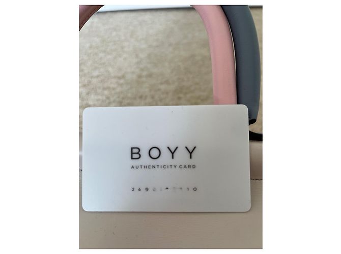 Boyy 24 Handtasche Grau Leder - Ansicht 10