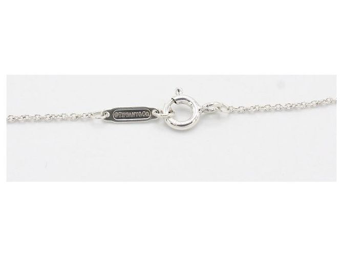Collana Tiffany & Co Elsa Peretti con Pendente Cuore in Argento - vista 5