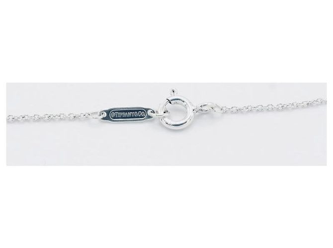 Collana Tiffany & Co Elsa Peretti con Pendente Cuore in Argento - vista 8
