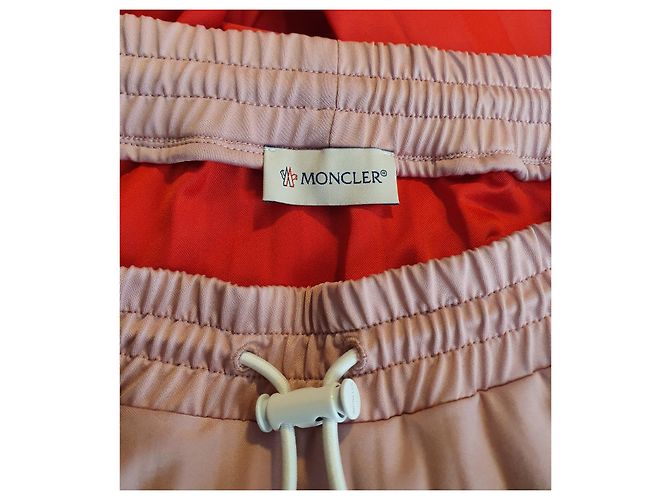 Gonna plissettata Moncler Color Block Rosa Rosso Multicolore - vista 6