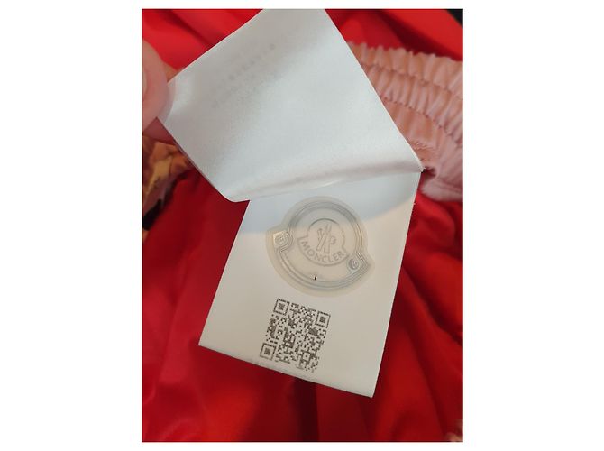 Gonna plissettata Moncler Color Block Rosa Rosso Multicolore - vista 8