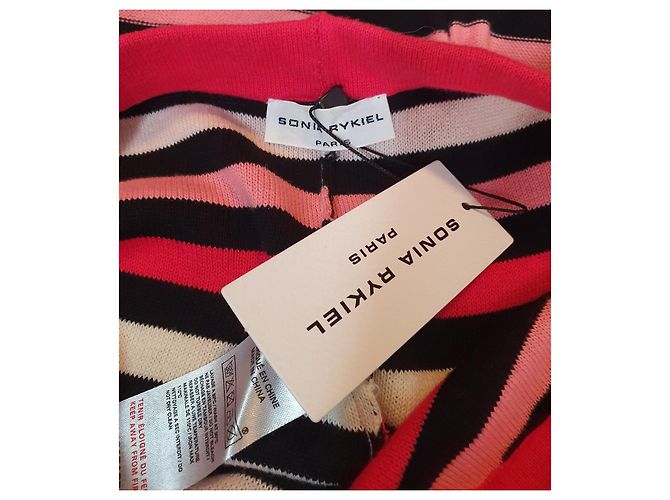 Pantalones Sonia Rykiel Altona de rayas algodón Multicolor - vista 4