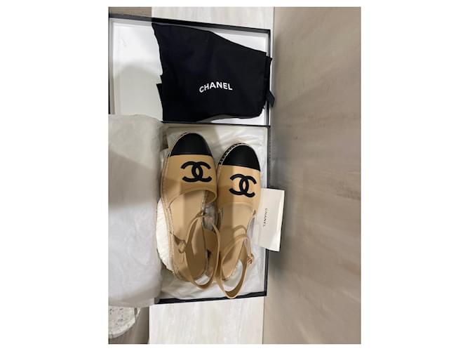 Chanel Sandalen Beige - Ansicht 3