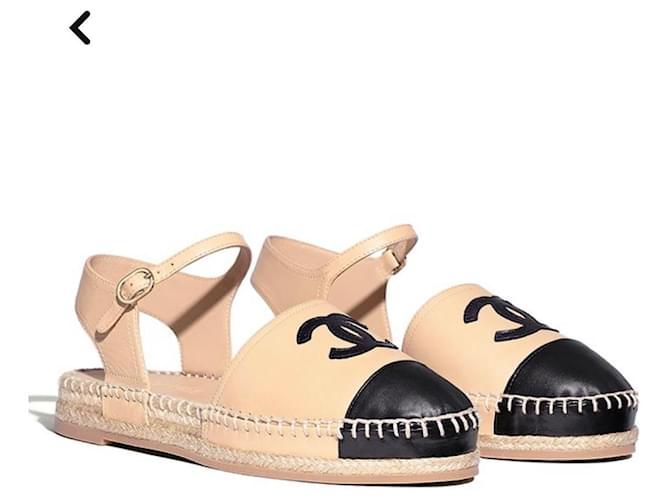 Chanel Sandalen Beige - Ansicht 6