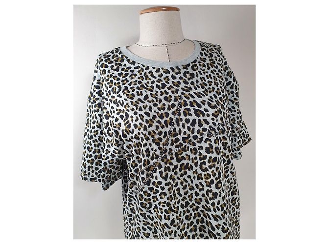 Top Giambattista Valli X H&M con Estampado de Leopardo de Algodón Multicolor - vista 2
