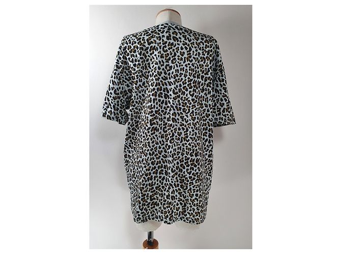 Top Giambattista Valli X H&M con Estampado de Leopardo de Algodón Multicolor - vista 4