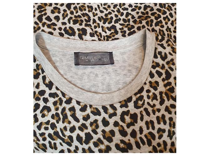 Top Giambattista Valli X H&M con Estampado de Leopardo de Algodón Multicolor - vista 5