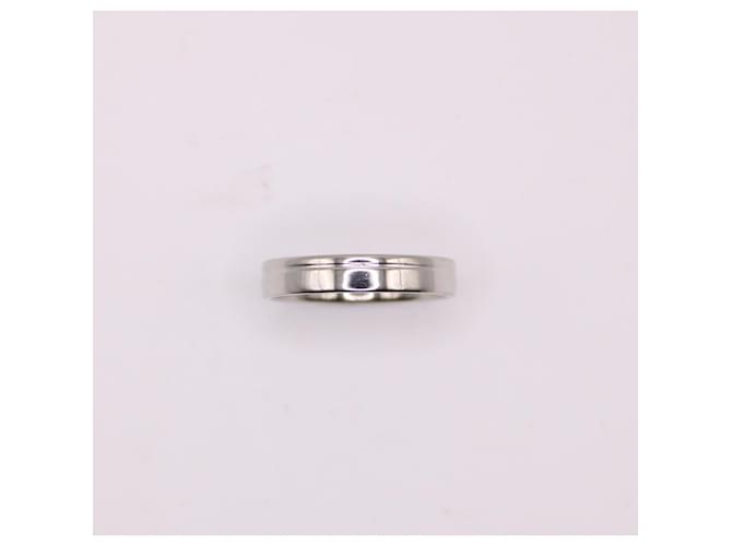 Autre Marque Ehering aus Platin Silber Hardware - Ansicht 4