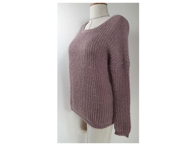 Autre Marque Absolut Cashmere Pullover Beige Mohair Alpaka - Ansicht 2
