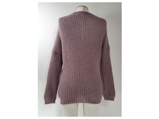 Autre Marque Absolut Cashmere Pullover Beige Mohair Alpaka - Ansicht 3
