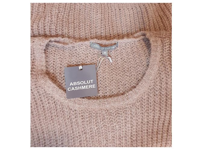 Autre Marque Absolut Cashmere Pullover Beige Mohair Alpaka - Ansicht 4