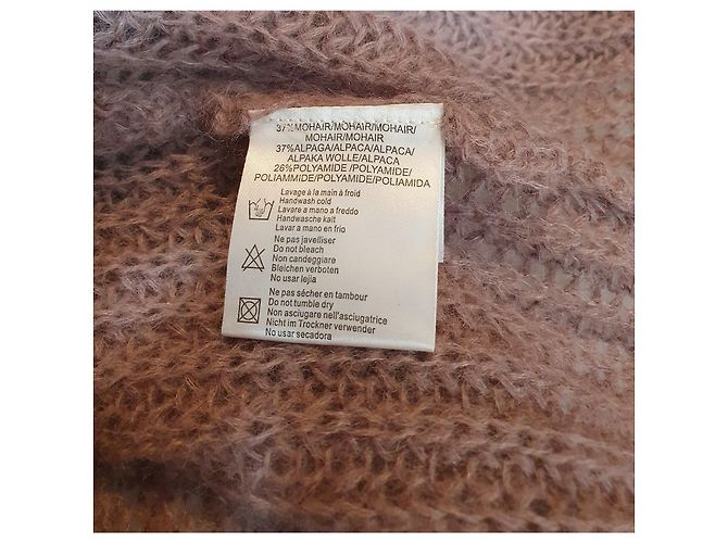 Autre Marque Absolut Cashmere Pullover Beige Mohair Alpaka - Ansicht 5