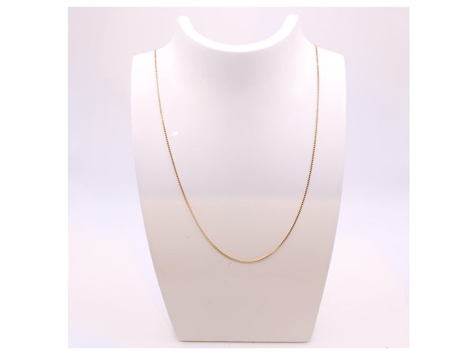 Autre Marque Cadena eslabón convicto de oro amarillo 750%O Gold hardware - vista 4
