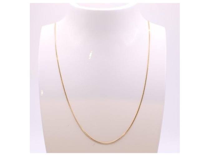 Autre Marque Cadena eslabón convicto de oro amarillo 750%O Gold hardware - vista 5