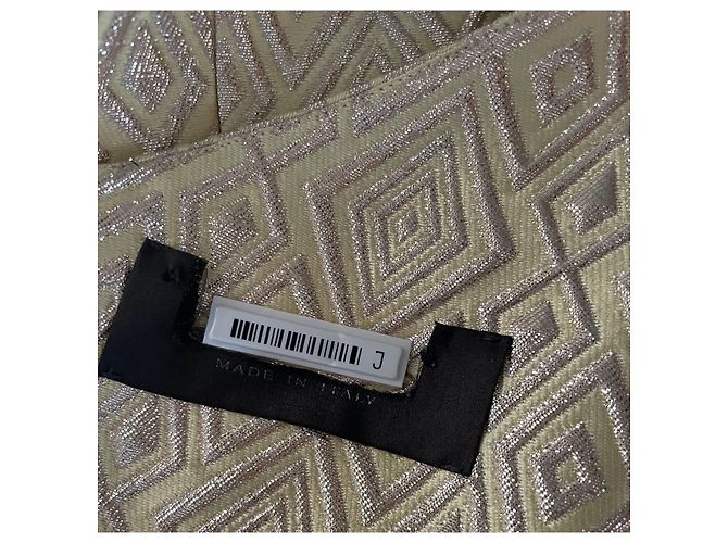 Abito Max Mara Pianoforte Lamé Oro D'oro - vista 8