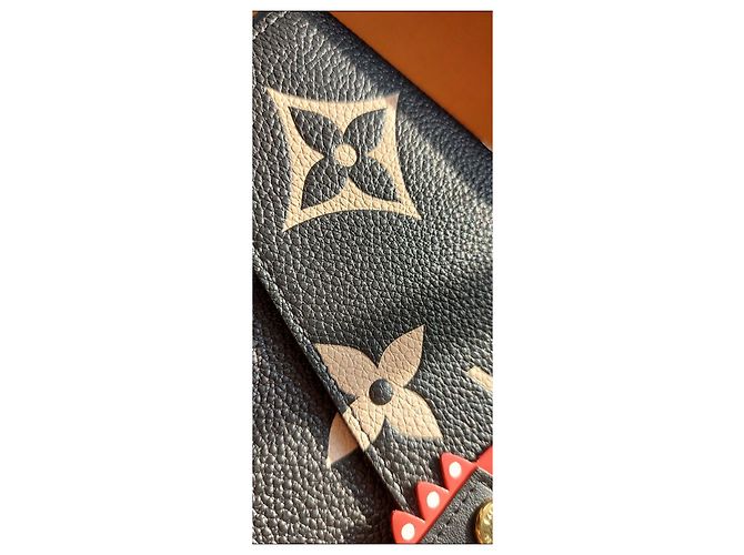Pochette Félicie LOUIS VUITTON POCHETTE FELICIE EDICIÓN LIMITADA CRAFTY Negro - vista 4