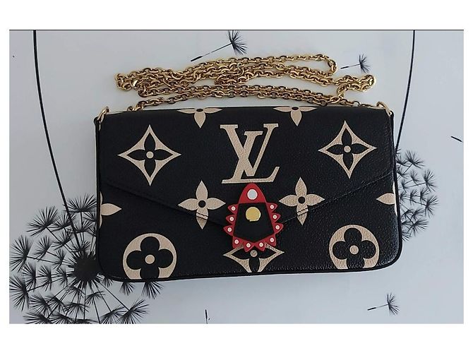 Pochette Félicie LOUIS VUITTON POCHETTE FELICIE EDICIÓN LIMITADA CRAFTY Negro - vista 6