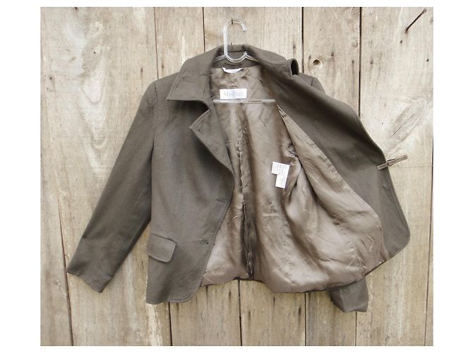 Max Mara Jacke aus Kamelwolle 38 Braun - Ansicht 6