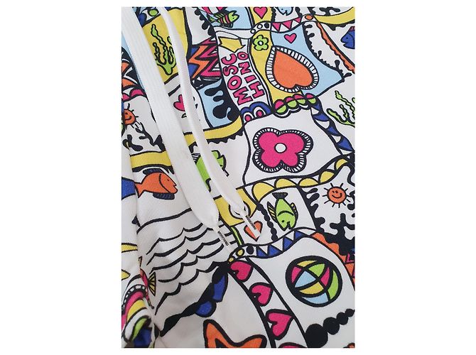 Pantaloncini multicolore Moschino uomo in cotone - vista 2