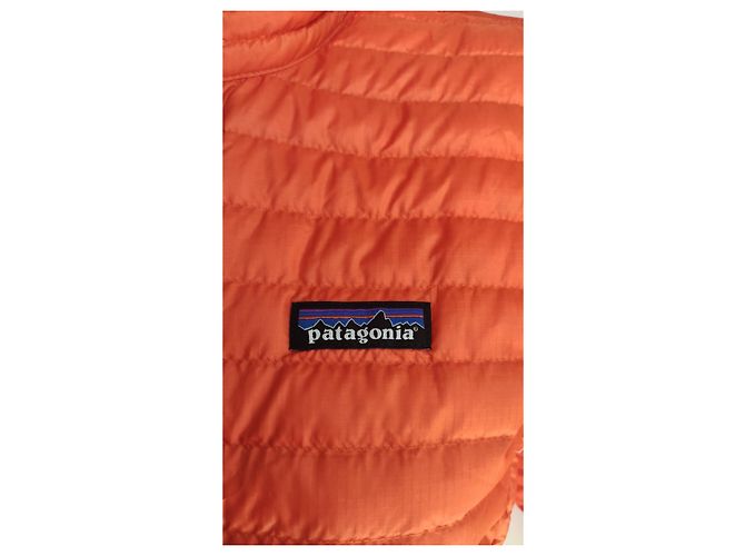 Autre Marque Chaqueta camisera de plumas PATAGONIA naranja - vista 4