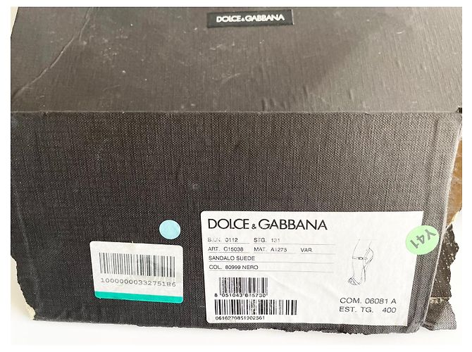 Dolce & Gabbana Sandali Nero - vista 14