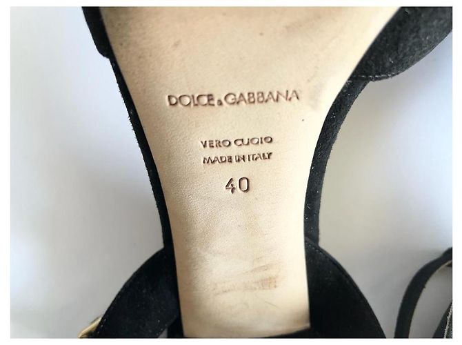 Dolce & Gabbana Sandali Nero - vista 9