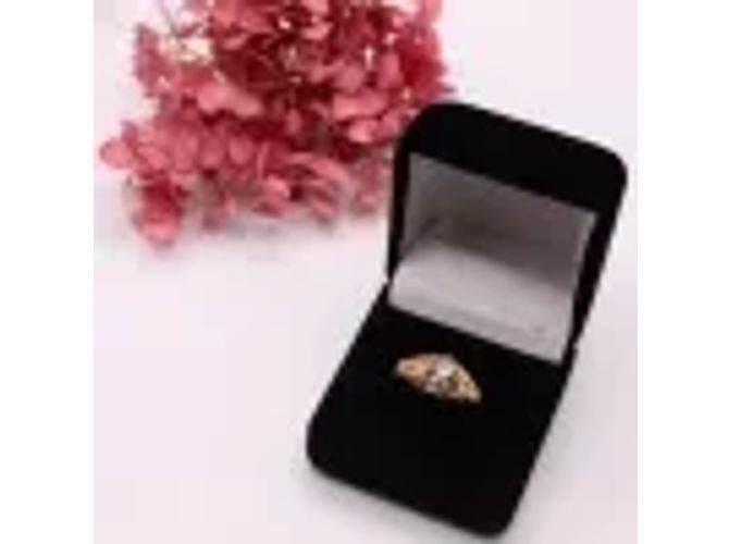 Autre Marque Anello a sigillo in oro giallo con spinello 750%O Gold hardware - vista 9