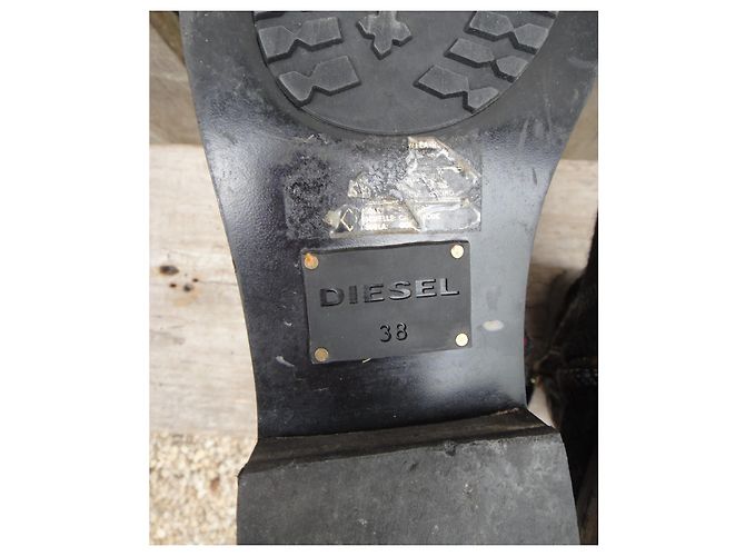 Diesel botines diésel 38 Negro - vista 6