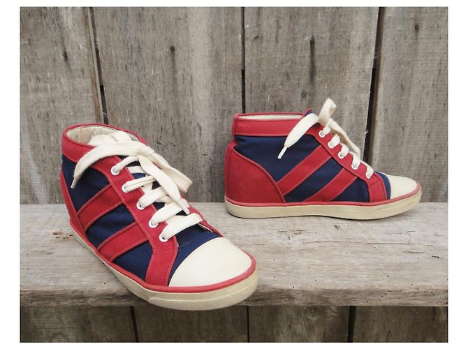 Isabel Marant p sneakers 39 Red Blue - view 2