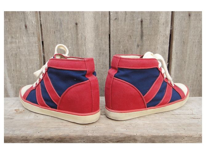 Isabel Marant p sneakers 39 Red Blue - view 4