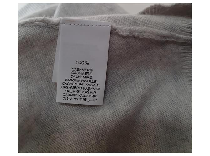 Brunello Cucinelli Kaschmir Strickoberteil Grau - Ansicht 6